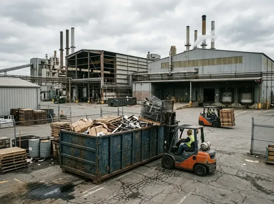 industrial-factory-scrap-conta-003 — frequently asked questions, Cheap Roll-off Dumpster Rentals in Midway, GA